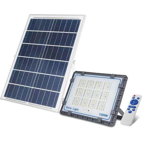 Proyector LED SOLAR Street CCT 300W 3,2V - 20000mAH, Blanco dual (1/4)
