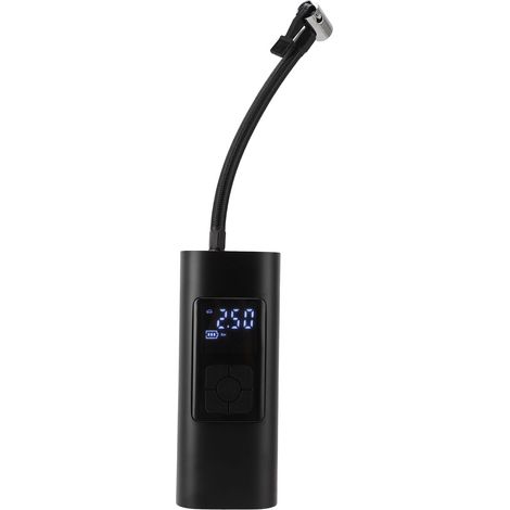 Compresseur d'air sans fil portable 60W 150PSI 6000mAh pompe à air électrique avec manomètre pour voiture moto (1/5)