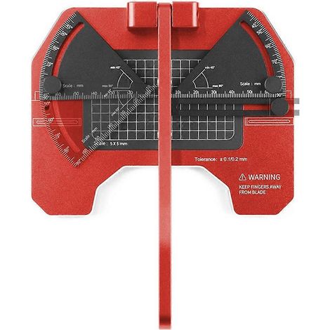 Station de découpe à angle AT-CJ en alliage d'aluminium, modèle à angle fixe, comme illustré (1/5)