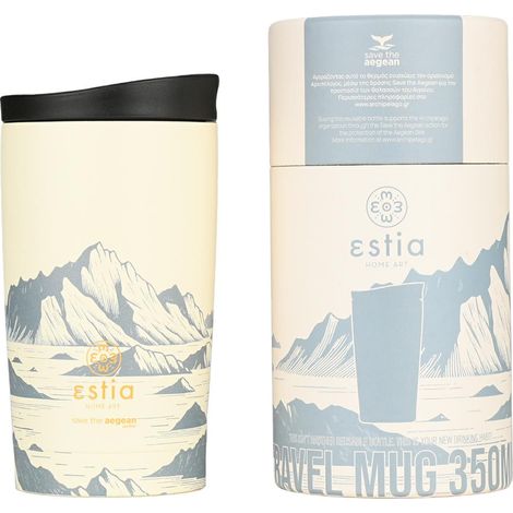 Taza térmica con estampado de montaña 350 (1/5)
