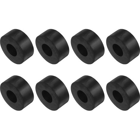 8pcs Rubber Insulation Pads [8x10x40mm] Anti-Vibration for Home, Car and Boat Accessories, Neoprene, Black  Anti-Vibrations, pour Accessoires de Maison de Voiture et de Bateau (1/5)