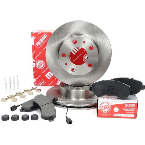 Disques et plaquettes de frein avant pour Fiat Ducato, Citroën Jumper et Peugeot Boxer.