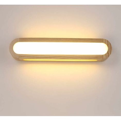 Applique murale LED intérieure dimmable, 45 cm, pour séjour, chambre, couloir, escalier et salle d'eau, éclairage moderne et réglable (1/4)