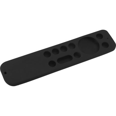 Silikon-Schutzhülle für OnePlus TV Y1S Edge Fernbedienung, weiche, stoßfeste Schutzhülle, schwarz (1/5)