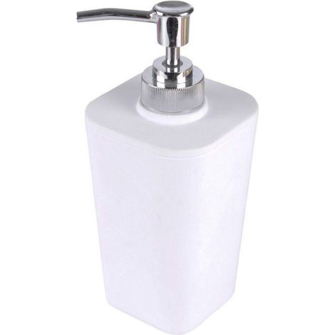 Distributeur de Savon Soft Touch "Vitamine II" 17cm Blanc (1/2)