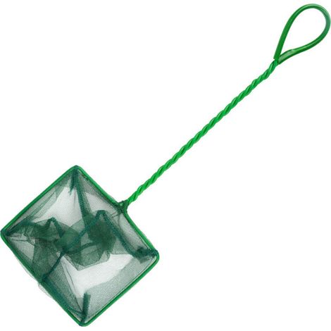 SABIR Filet D'aquarium Filet à Mailles Fines pour Petits Poissons avec Poignée en Plastique 3712.6 cm - Vert (1/5)