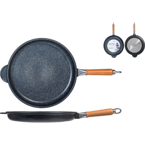 H&H Padella Bass ATD Pietra M/legn Cm32 (1/5)