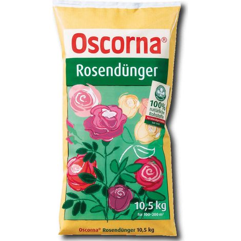 Oscorna Rosendünger 10,5 kg Blumendünger Naturdünger Biodünger Balkondünger