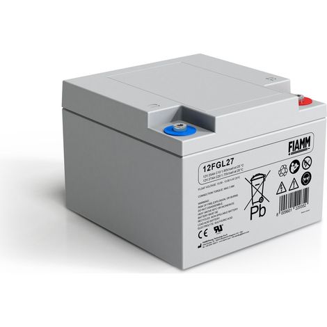 BATTERIA FIAMM 12FGL27 12V 27Ah