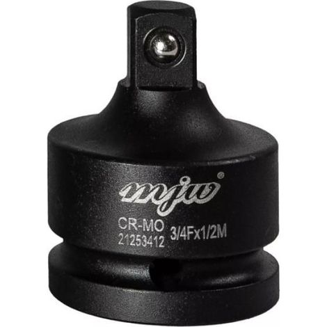 Réduction D'impact 3/4 Pouces À 1/2 Pouces - Pour Raccordement Tuyau Hydraulique - Usage Industriel Et Plombier - 1 Pièce