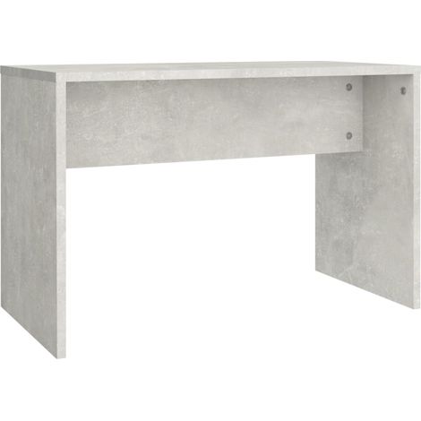 Tabouret de toilette Gris béton 70x35x45 cm Bois d'ingénierie (1/5)