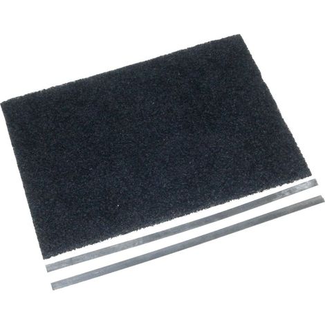 Filtro de carbón (30,5x22,5cm + 2 varillas de fijación (por unidad) 74X5226 SAUTER