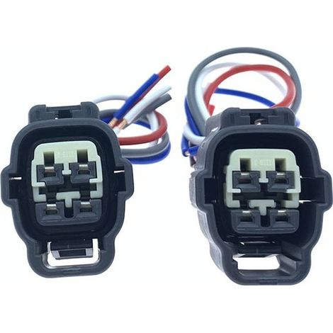 Compatible avec les prises pour sondes lambda avant et arrière des modèles Kia K2, K5, Sportage, Hyundai ix35, Elantra, Yue Dong, Lang Dong et Reina -- JB1932-4P