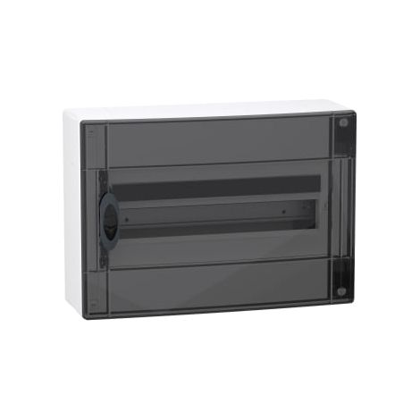 PrismaSeT XS - Custodia per montaggio esterno - 1R - 18M - Porta trasparentee - LVSXM118