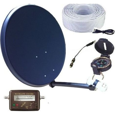 KIT PARABOLE 60cm + kit satfinder + cable 10m + L…