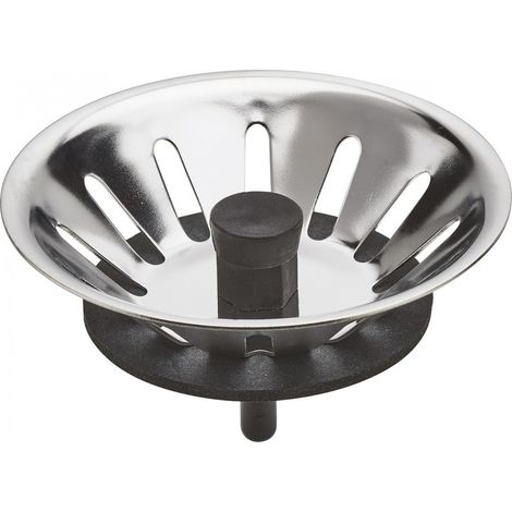 Cesta de acero inoxidable extraíble con bordes, diámetro 78mm