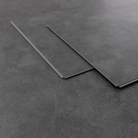 ML-Design Suelo Vinilico con Sistema de Encaje Click, 20 Lamas de Vinilo Laminado, Aspecto de Cemento Gris Oscuro, Parquet Antideslizante, Impermeable, 61 cm x 30,5 cm, grosor de 4,2 mm, 3,72 m² (1/5)