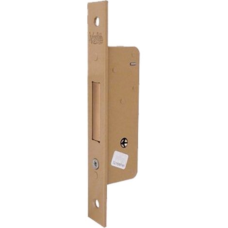 SERRATURA DA INFILARE PER PORTA LEGNO '563' E60 - bordo quadro / 2 mandate  - YALE