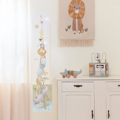 Toise sticker animaux de la brousse 142x27,50cm (1/5)