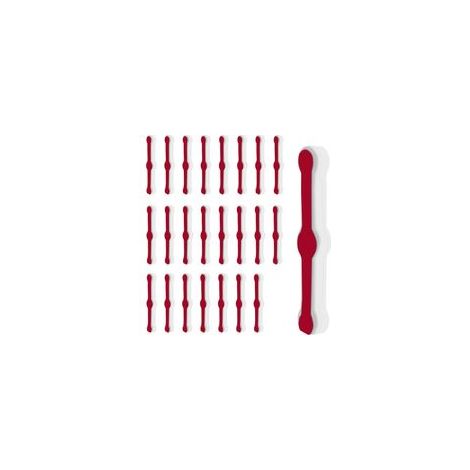 Clip de Fixation pour Moustiquaire 24 Boucles de Montage Facile sans Perçage, Idéal pour Cuisine et Balcon (Blanc) (1/5)