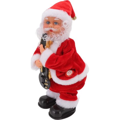 Electric Musical Dancing Old Man Christmas Doll with Hip Shaking Motion, Christmas Party Decorations, Gifts (1/5)