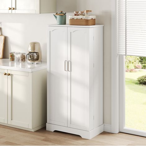 Meuble de cuisine 60 x 35 x 128 cm avec LED, portes doubles et anti-basculement DESVIAE (1/5)