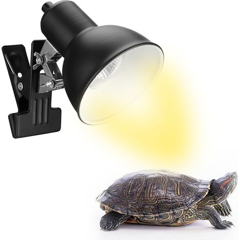 Lampe chauffante pour reptiles 75W, lampe chauffante pour tortues (1/5)