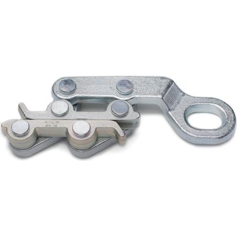 Seilspannklemmen, Alu f. Seil Dm. 5,4-8,5 mm, Bruchlast 2000 kg