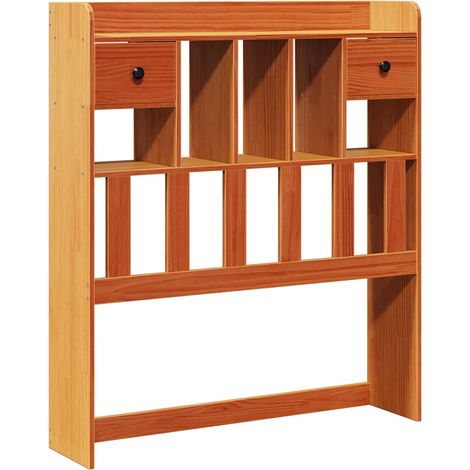 Maison Exclusive - Cabecero de cama almacenaje madera maciza pino