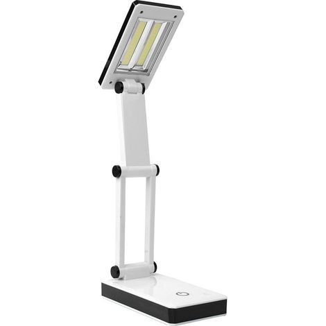 Lampe de Bureau, Lecture Rechargeable par USB, Portable &Pliable, Chevet Tactile LED pour Enfants étude, Travail, Bureau, Chambre (1/4)