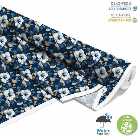 TESSUTI DECORATIVI PER ESTERNI OXFORD - Motivo Fiori I DX5303 (1/5)