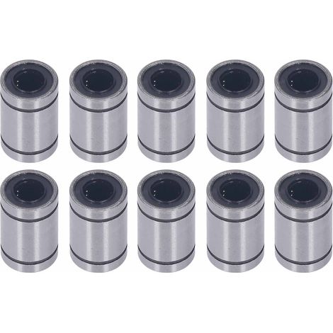 Packung mit 10 Linearkugellagern aus legiertem Stahl, verschleißfest, geräuscharm, für Solaranlagen (1/5)