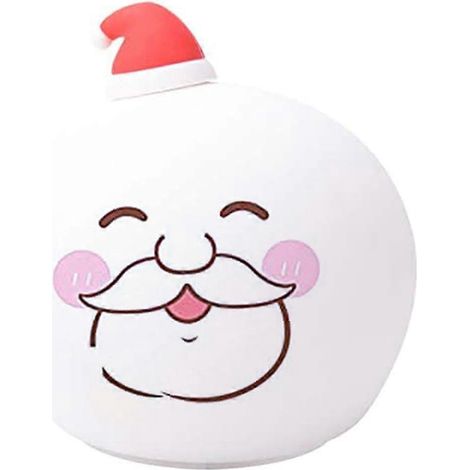 Veilleuse de Noël Père Noël, lampe LED à détecteur de mouvement pour chambre ou escalier, décoration de Noël - Télécommande - Père Noël porte-bonheur (1/4)