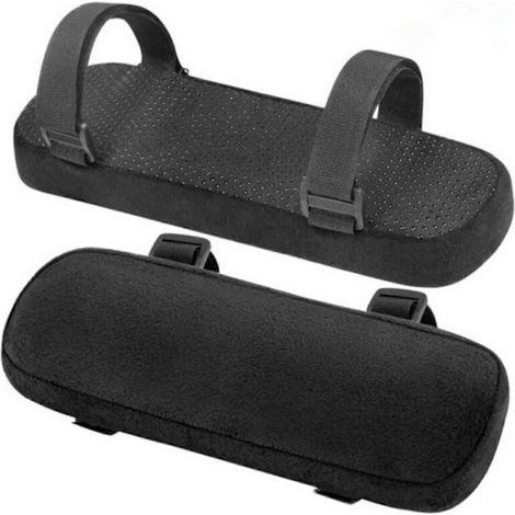 Accoudoirs ergonomiques en mousse à mémoire de forme pour fauteuil de bureau (lot de 2) – Doux, confortables et conçus pour un soutien optimal des coudes