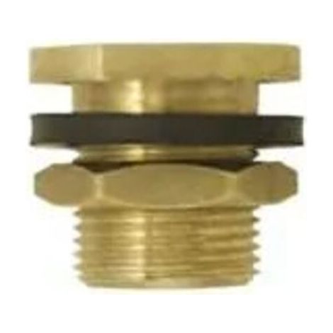 Boutté – Traverse de cuve en laiton – Filetage sortie F 15 x 21 (1/2') – M 20 x 27 (3/4') – Pour installations domestiques étanches (1/4)