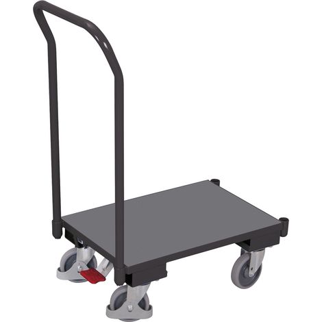 Cordes Euro-System-Roller mit Boden Schiebebügel RAL 7016 (1/4)