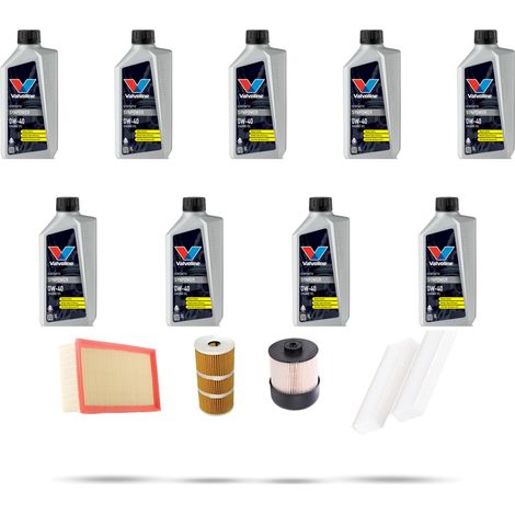 Kit tagliando 4 FILTRI e 9L OLIO compatibile con Renault Master IV 2.3 dCI 132kw 2019 (1/5)