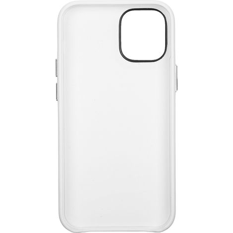 Ultradünne und stoßfeste 5,4-Zoll-Handyhülle für iPhone 12 Mini mit weichem, kratzfestem Mikrofaserfutter – Weiß (1/5)