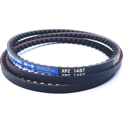 Courroie type trapézoïdale crantée XPZ1487