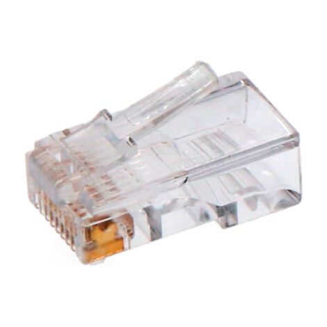 Clavija teléfono 8 vias adsl cat.5 (retractilado) (1/2)