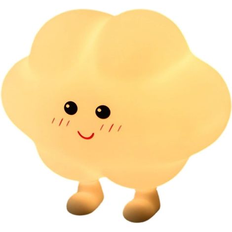 Veilleuse Mignonne, Mini Veilleuse Étoile Nuage Rechargeable USB, Lampe De Chevet Magnétique pour Décoration De Chambre (1/5)