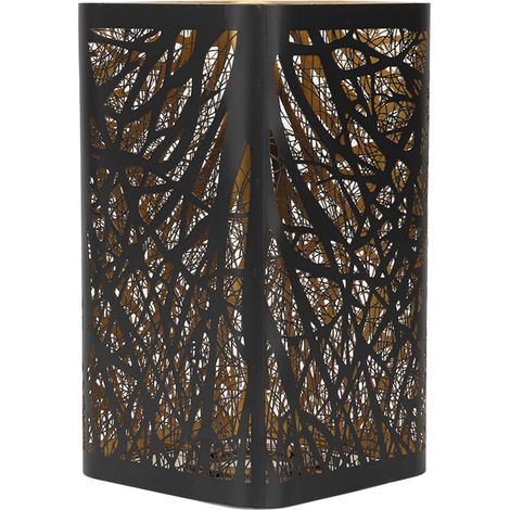 Abat-jour design en fer forgé ajouré amovible pour douille E27/E26 (1/5)