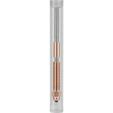 Boquilla V3 de alto flujo para Creality K1C/K1 Max/Ender-3. Boquilla bimetálica de cobre y titanio todo en uno de intercambio rápido de 0,4 mm (0,4 mm).