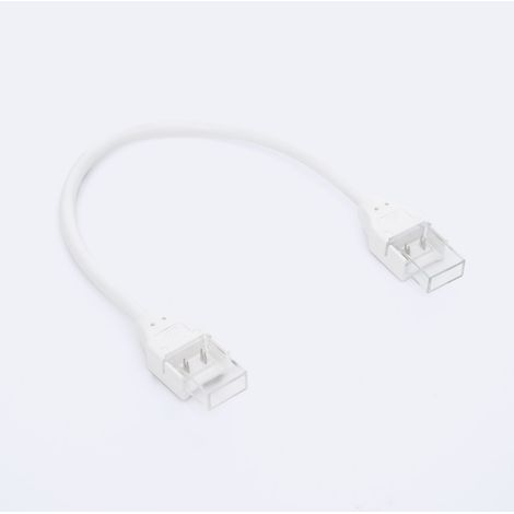 Connettore Hippo Doppio con Cavo per Striscia LED SILICONE FLEX SMD & COB Larga 10mm 10 mm
