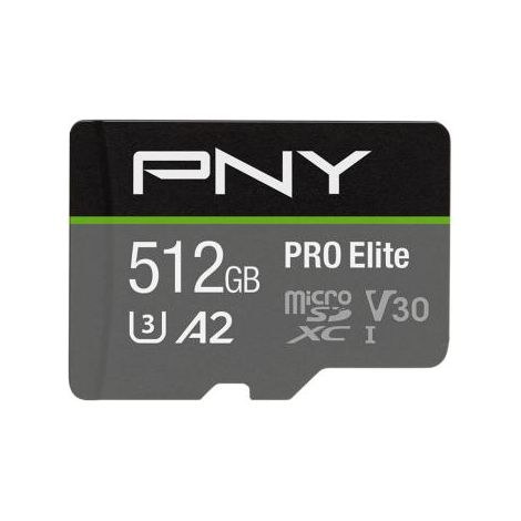 PNY PRO Elite microSDXC 512GB Classe 10 (1/4)