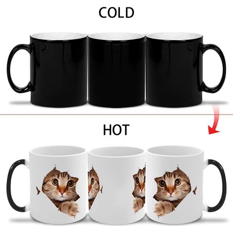Mug céramique Mug céramique thermosensible 33 cl cadeau Noël (1/4)