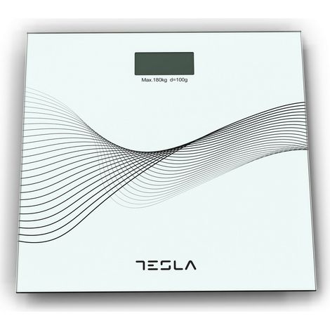 Pèse-personne électronique 180kg - Tesla - BS103W (1/5)