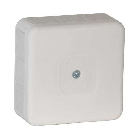 Caja de conexiones VP-31 85x85x37mm IP55 400V vacía blanca (1/2)