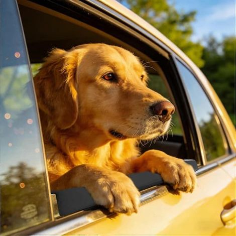 Bilfönster Hakstöd pour chiens Mjuk Skumkudde Bilfönster Chien Säker Husdjurs Bilfönster Hakstöd, För Husdjurs Haka Tänder Och Nacke