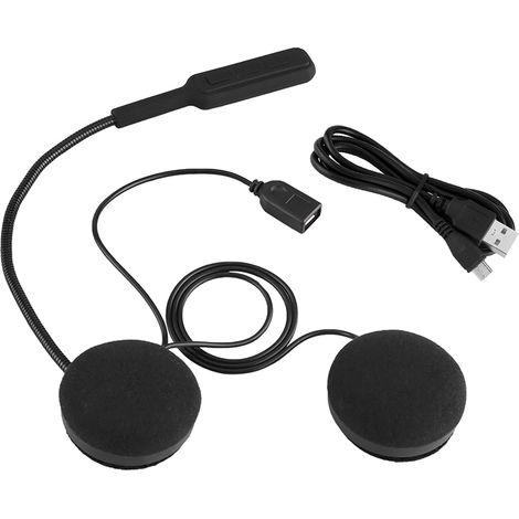 Casque moto Bluetooth avec micro intégré pour appels mains libres (1/5)